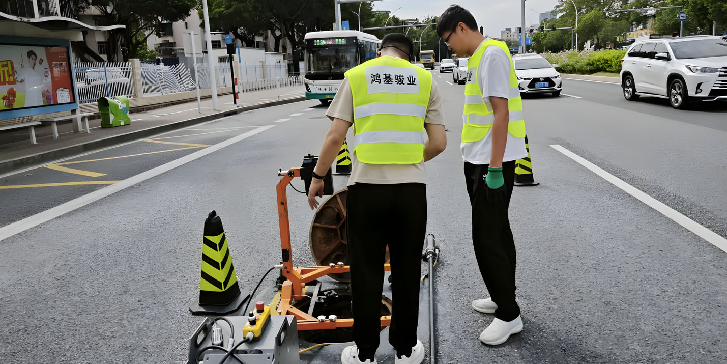 珠海特殊工况管网满水检测项目