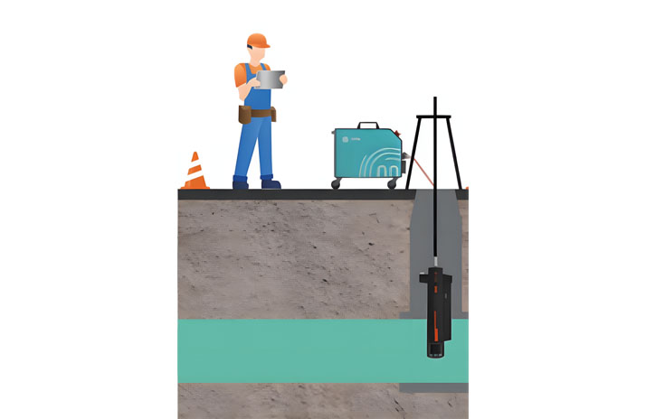 主要适用于高水位检查井精细化检测，可建立检查井3D结构化模型，查看支管分布、管口位置等。